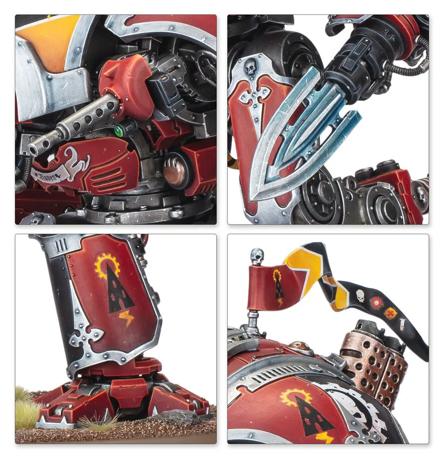 Warhammer 40K: Imperial Knights - Knight Destrier - Image 3