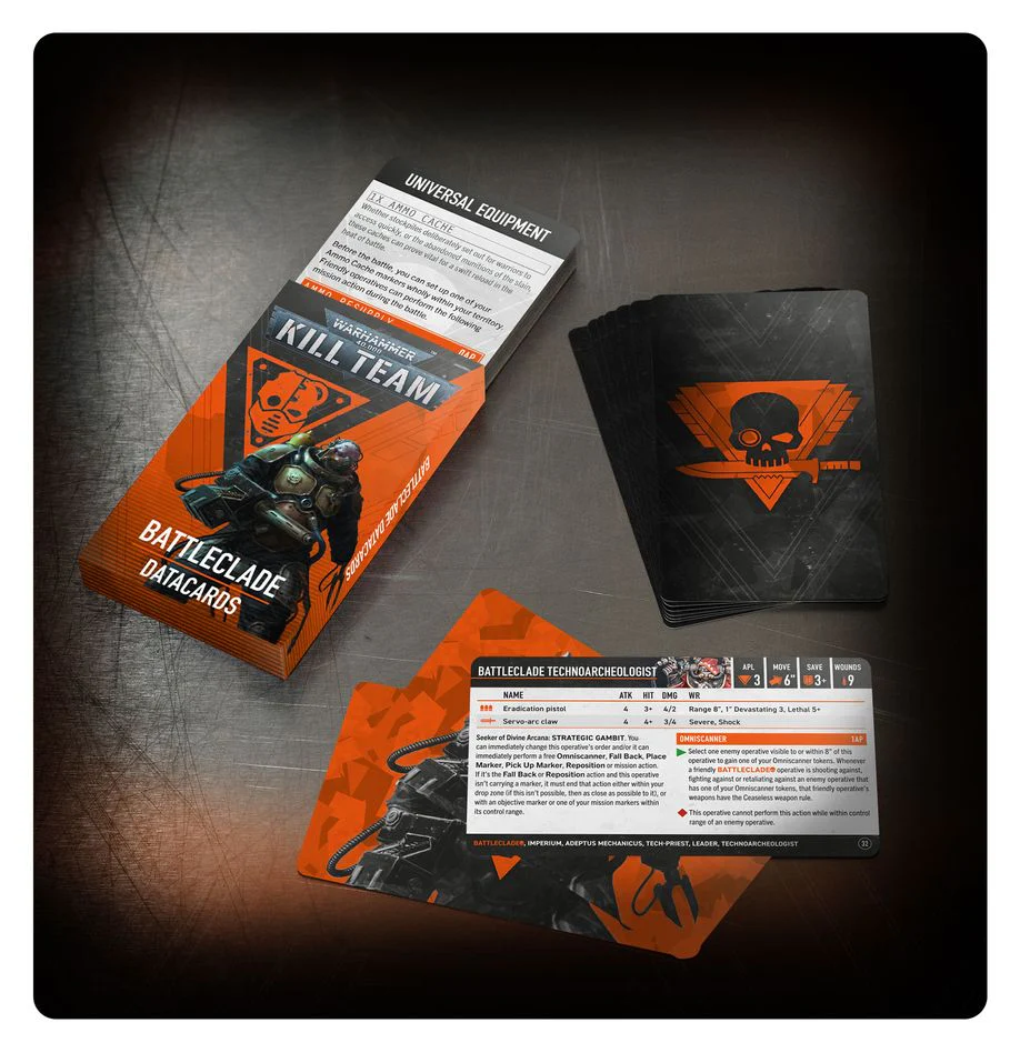 Warhammer 40K: Kill Team - Battleclade Datacards - Image 3