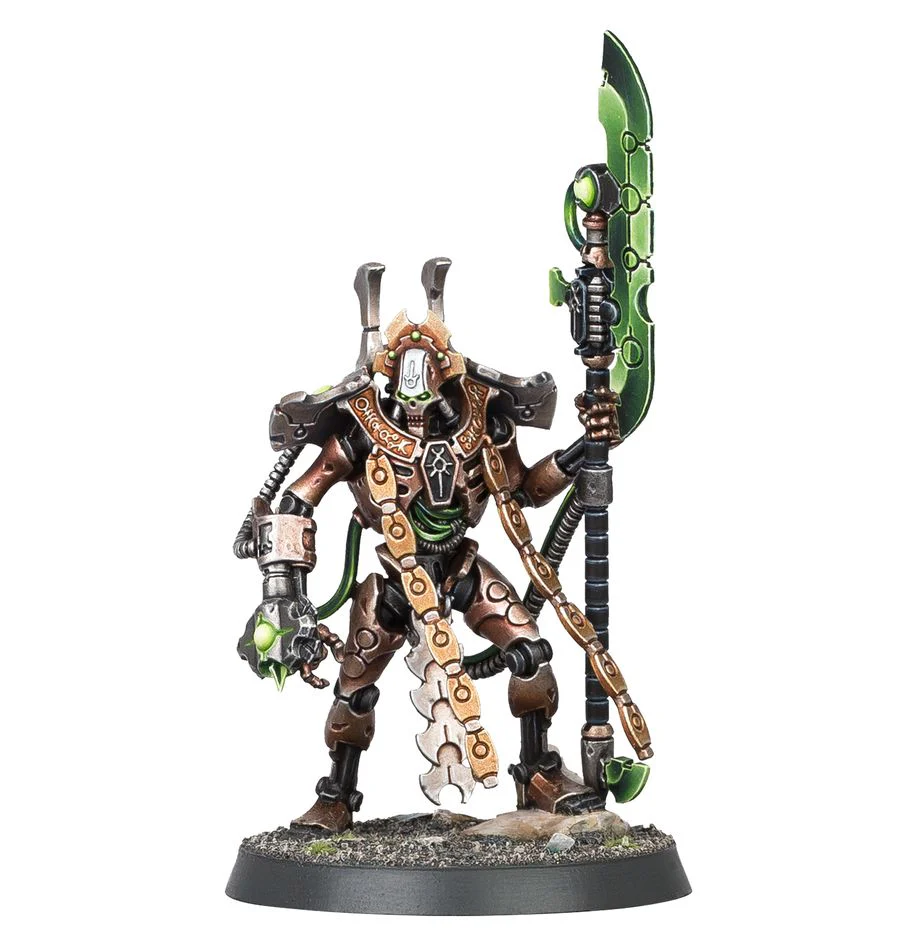 Warhammer 40K: Necrons - Overlord with Tachyon Arrow (Online)