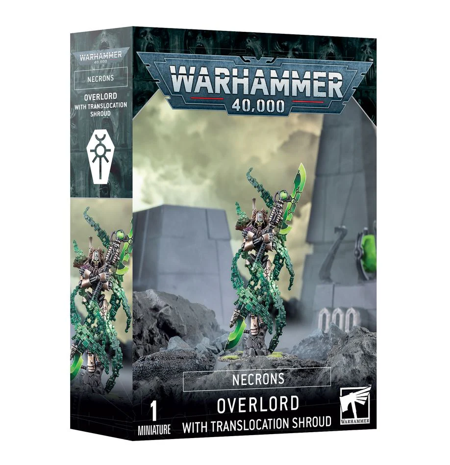 Warhammer 40K: Necrons - Overlord + Translocation Shroud