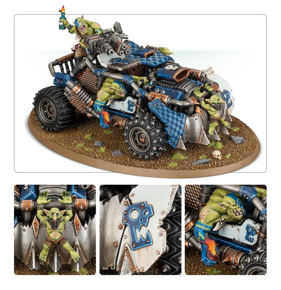 Warhammer 40K: Orks - Boomdakka Snazzwagon - Image 3