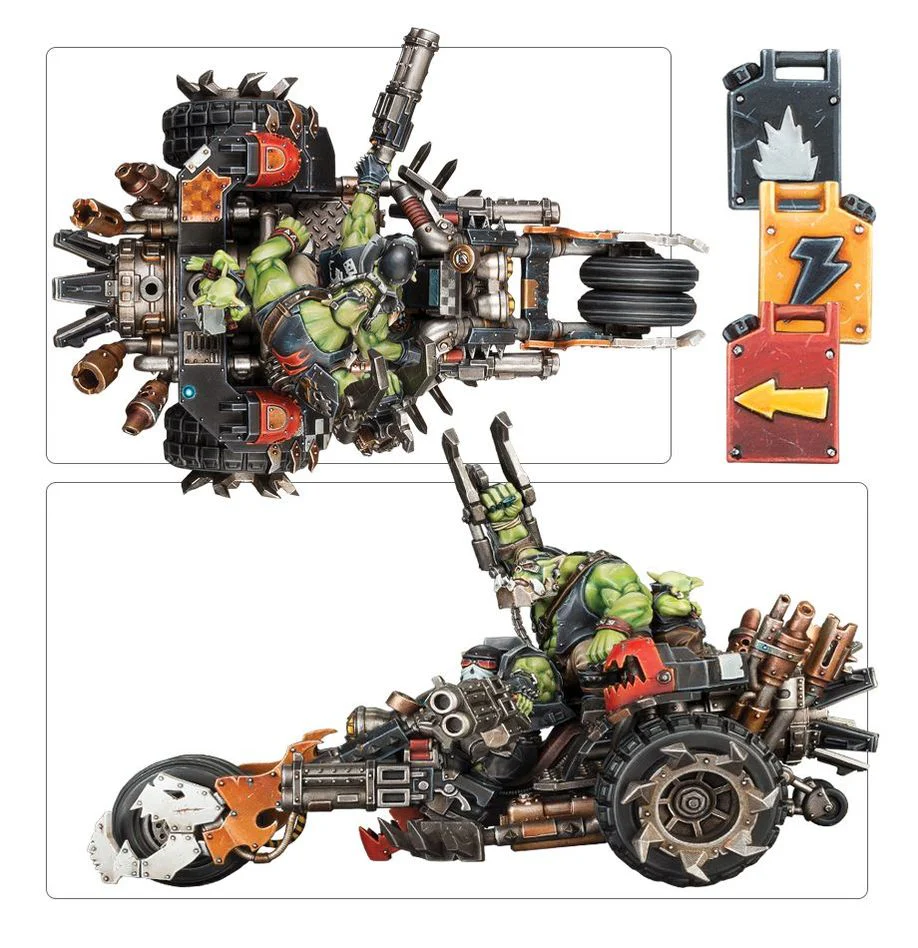 Warhammer 40K: Orks - Deffkilla Wartrike - Image 3