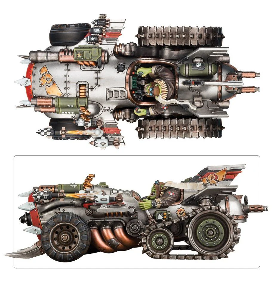 Warhammer 40K: Orks - Megatrakk Scrapjet - Image 3