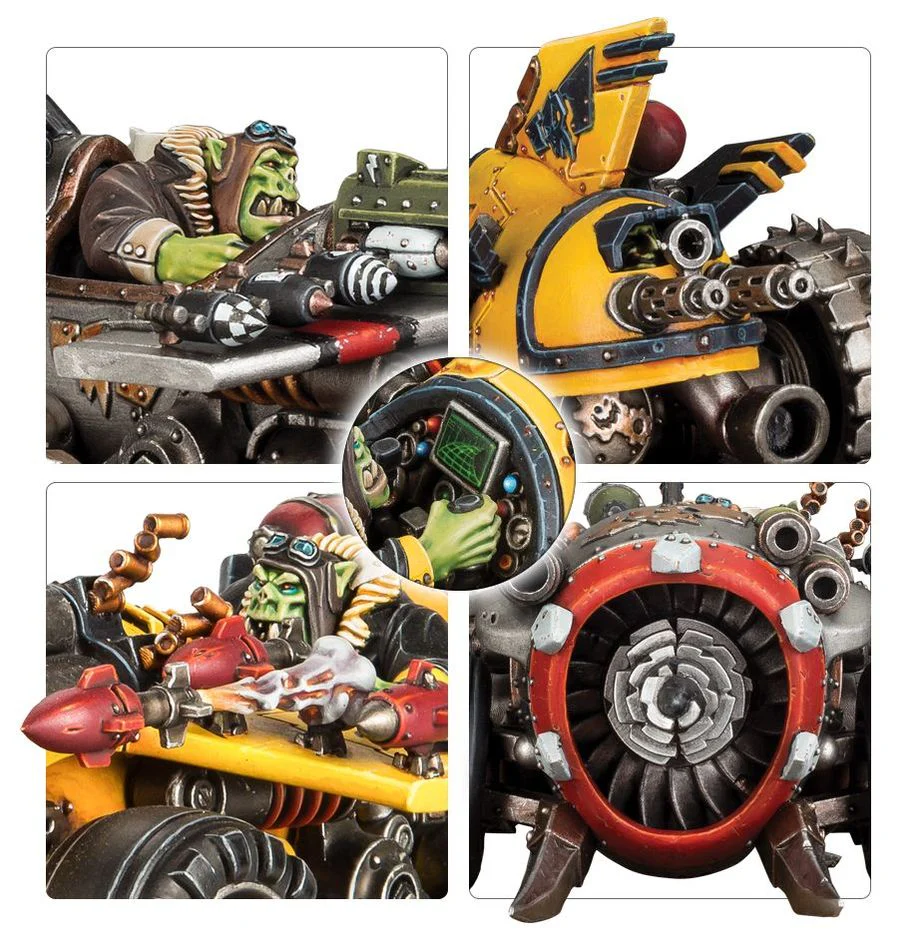 Warhammer 40K: Orks - Megatrakk Scrapjet - Image 4