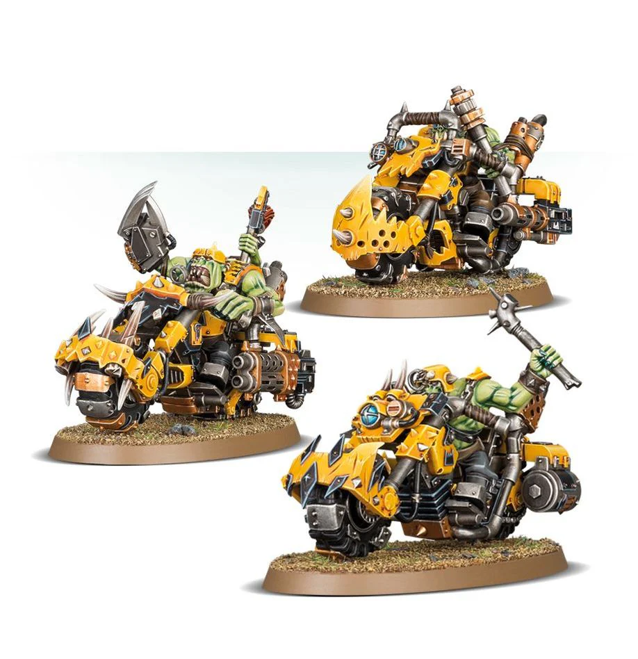 Warhammer 40K: Orks - Warbikers - Image 2