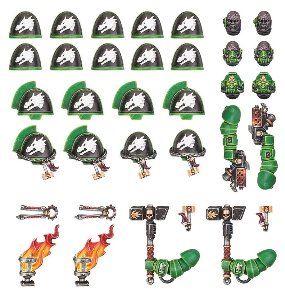 Warhammer 40K: Salamanders - Primaris Upgrades & Transfers