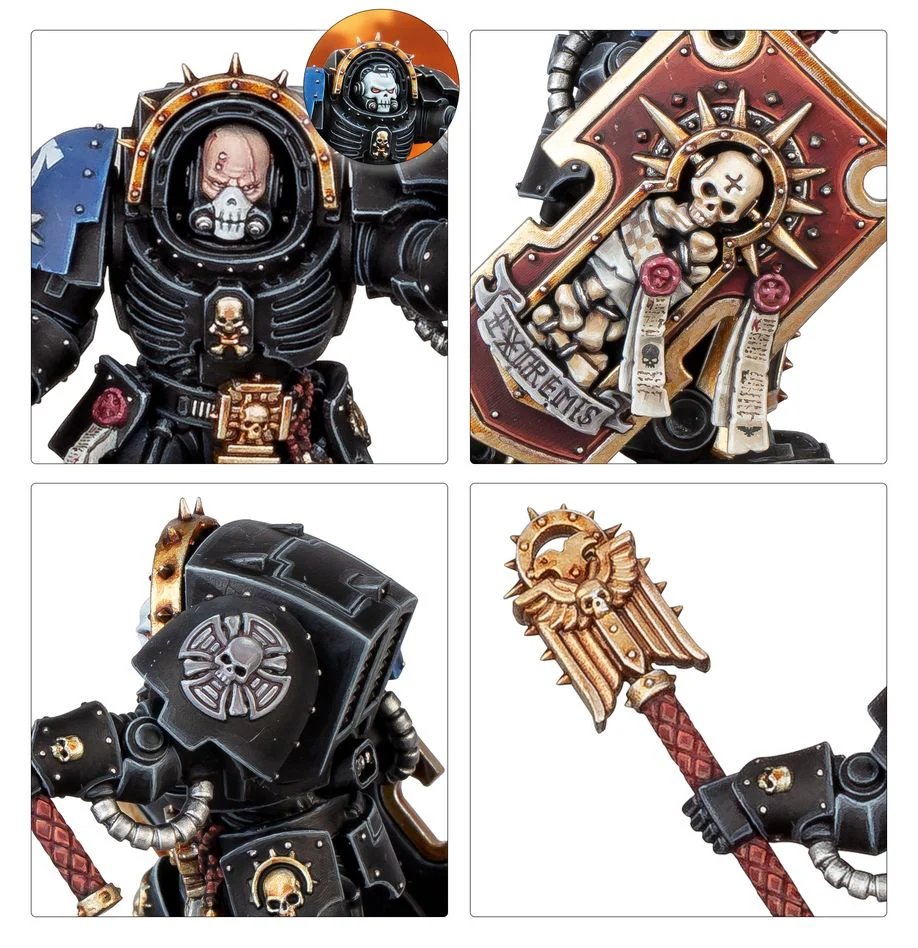 Warhammer 40K: Space Marines - Chaplain In Terminator Armour - Image 3