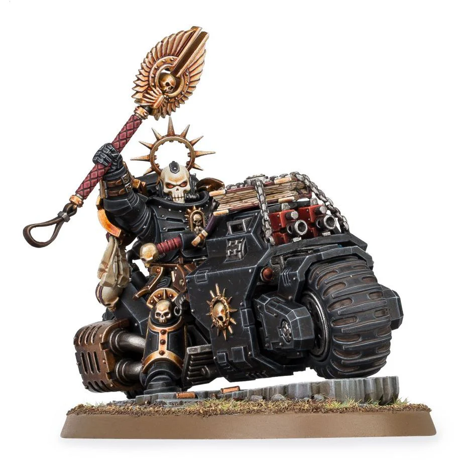Warhammer 40K: Space Marines - Primaris Chaplain On Bike - Image 2