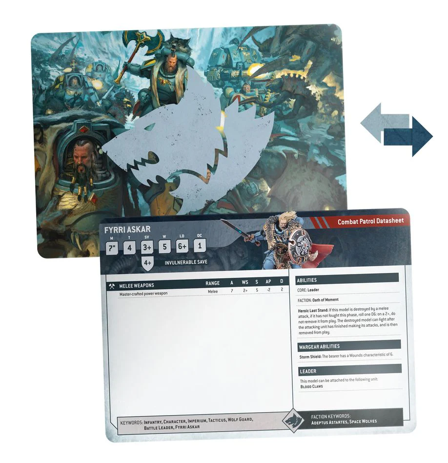 Warhammer 40K: Space Wolves - Datasheet Cards - Image 3