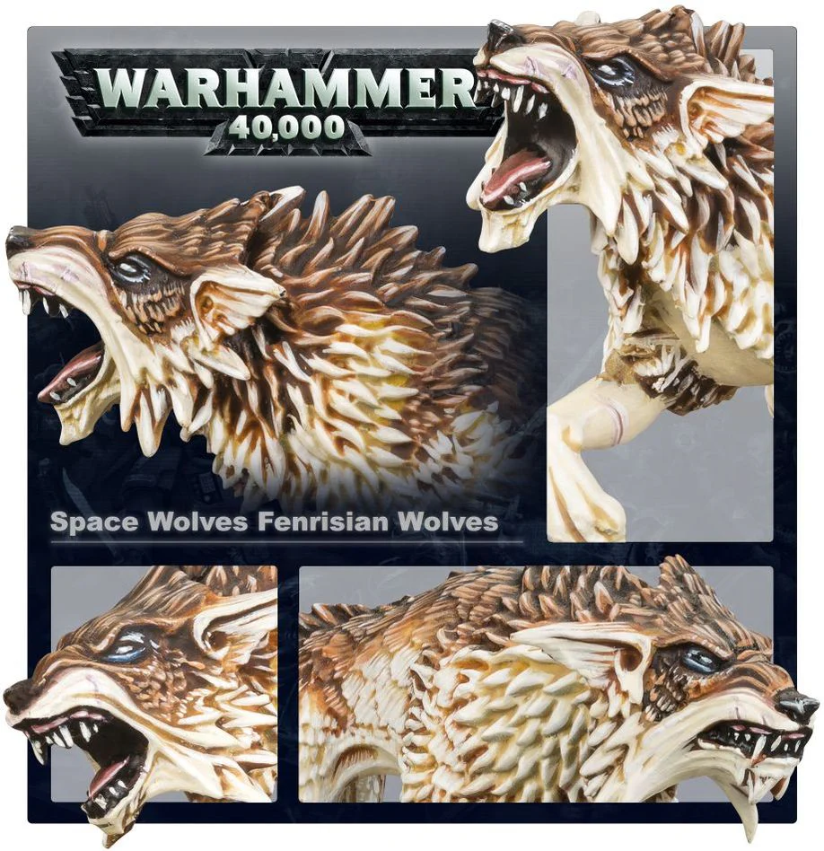 Warhammer 40K: Space Wolves - Fenrisian Wolves - Image 5