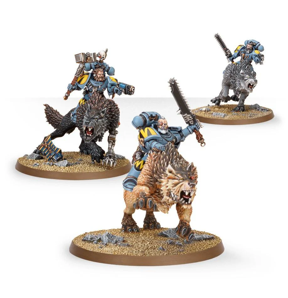 Warhammer 40K: Space Wolves - Thunderwolf Cavalry - Image 4
