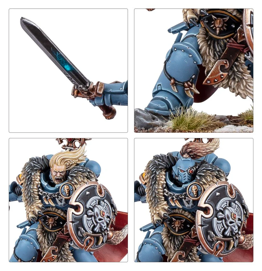 Warhammer 40K: Space Wolves - Wolf Guard Battle Leader - Image 5