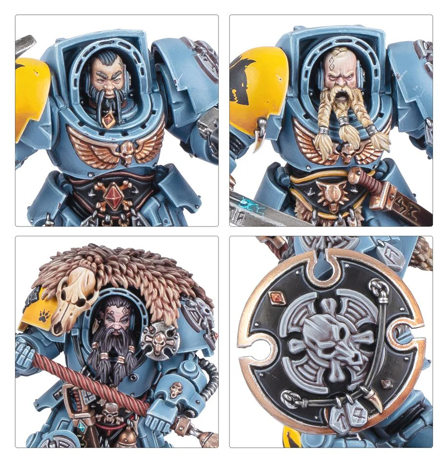 Warhammer 40K: Space Wolves - Wolf Guard Terminators - Image 4