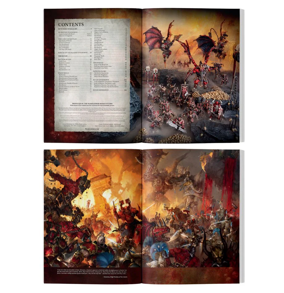 Warhammer Age of Sigmar: Blades Of Khorne - Battletome (English) - Image 2