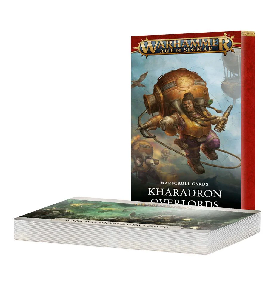Warhammer Age of Sigmar: Kharadron Overlords - Warscroll Cards (English)