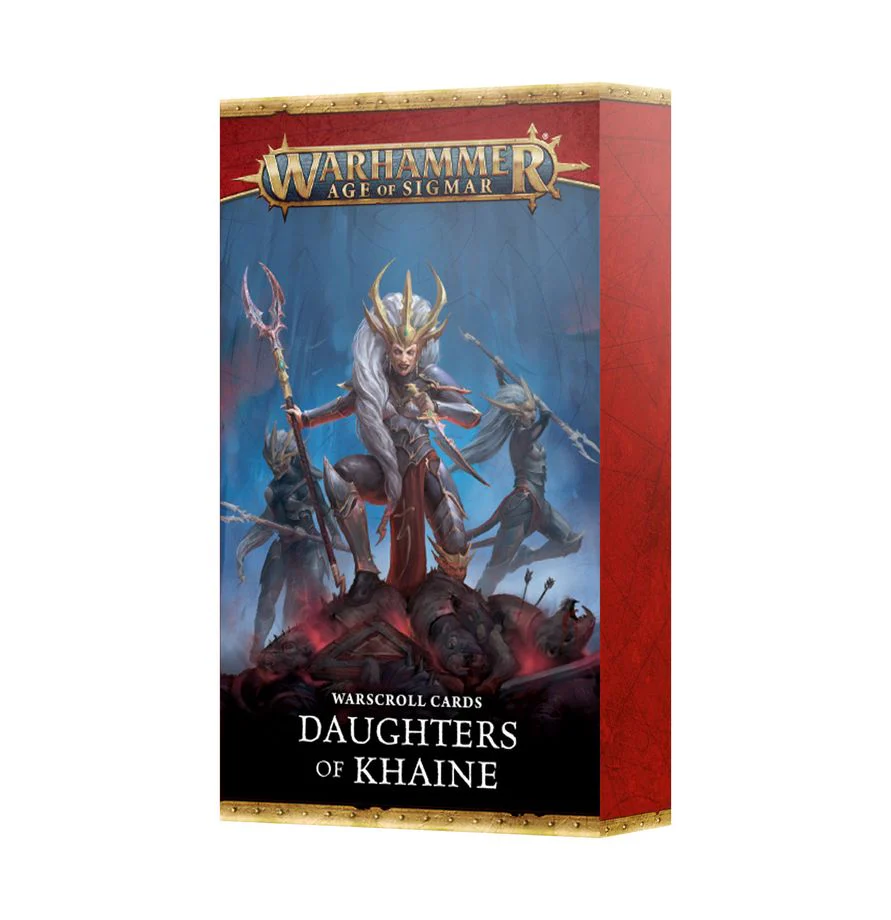 Warhammer Age of Sigmar: Daughters Of Khaine - Warscroll Cards