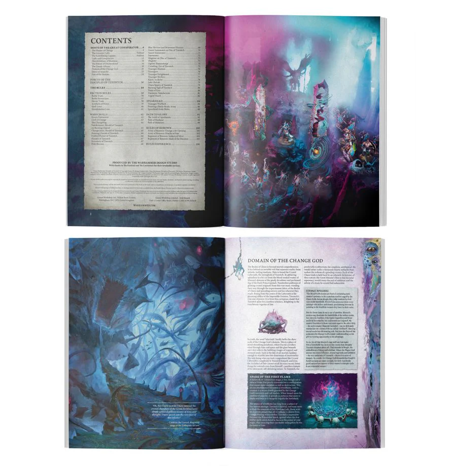 Warhammer Age of Sigmar: Disciples Of Tzeentch - Battletome - Image 2