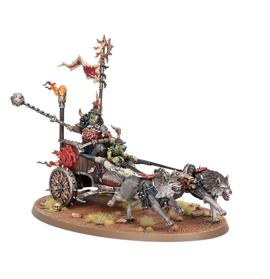 Warhammer Age of Sigmar: Gloomspite Gitz - Snarlboss On War-Wheela - Image 4