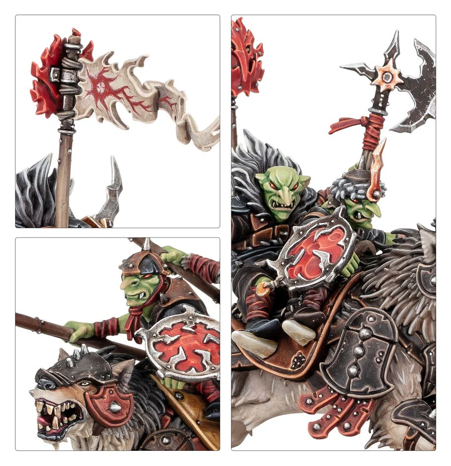Warhammer Age of Sigmar: Gloosmpite Gitz - Snarlpack Cavalry - Image 3