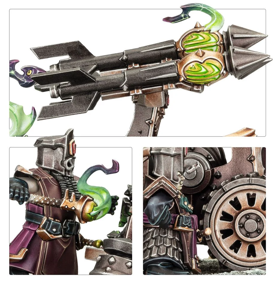 Warhammer Age of Sigmar: Helsmiths Of Hashut - Deathshrieker Rocket Battery/Tormentor Bombard - Image 4