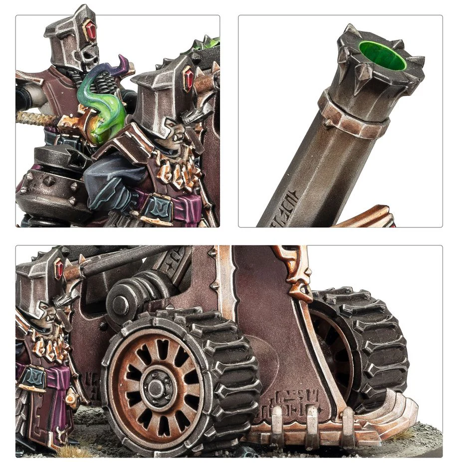Warhammer Age of Sigmar: Helsmiths Of Hashut - Deathshrieker Rocket Battery/Tormentor Bombard - Image 5