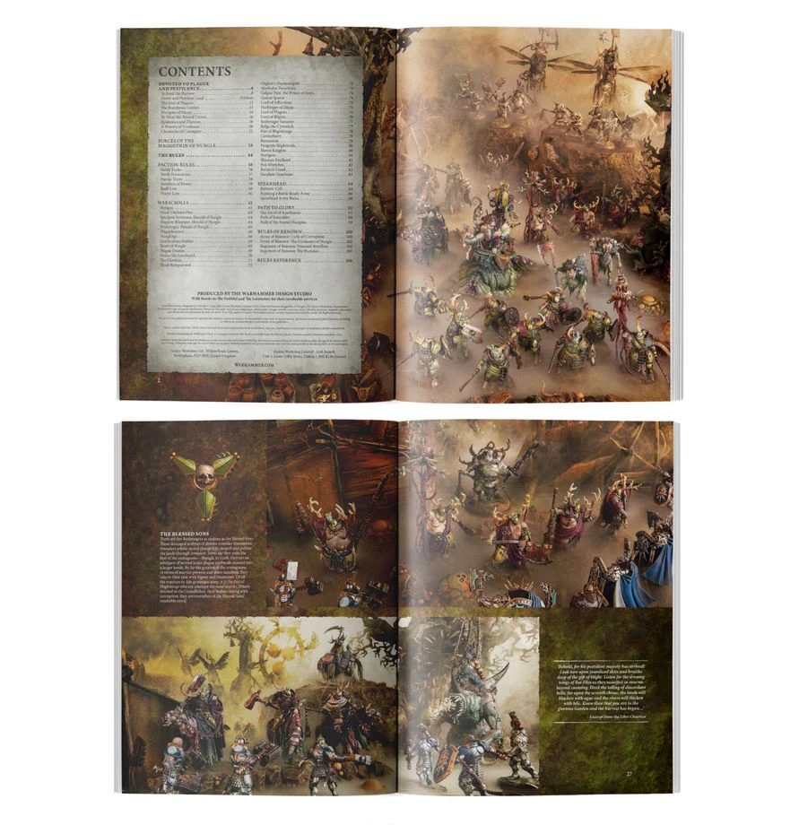 Warhammer Age of Sigmar: Maggotkin Of Nurgle - Battletome - Image 2
