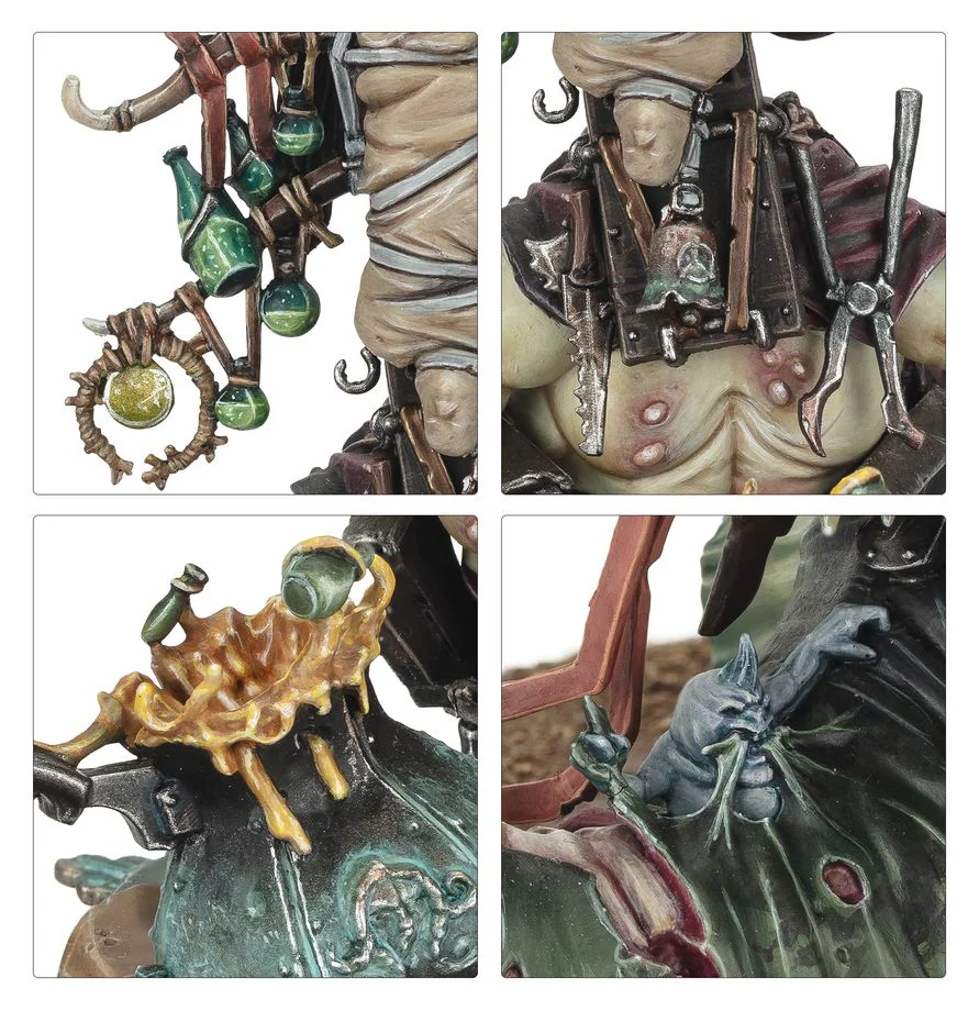 Warhammer Age of Sigmar: Maggotkin Of Nurgle - Festus The Leechlord - Image 4