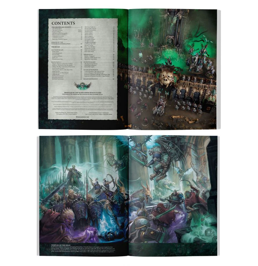 Warhammer Age of Sigmar: Ossiarch Bonereapers - Death Battletome - Image 2