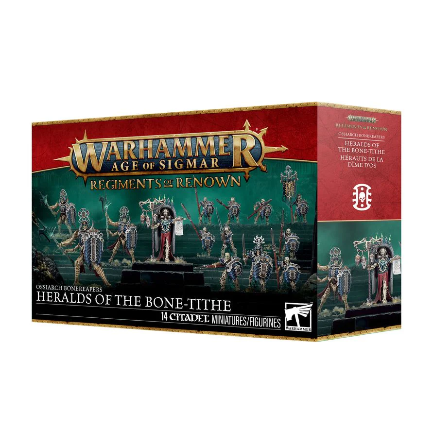 Warhammer Age of Sigmar: Ossiarch Bonereapers - Heralds Of The Bone-Tithe