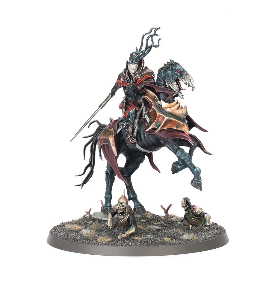 Warhammer Age of Sigmar: Soulblight Gravelords - Vampire Lord On Nightmare Steed - Image 2
