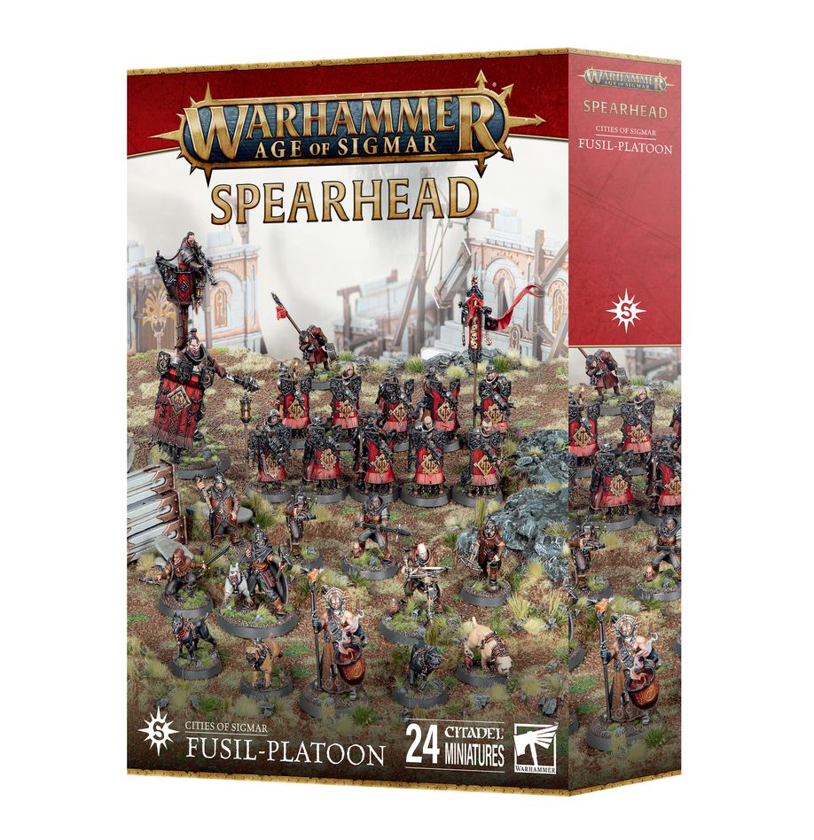 Warhammer Age of Sigmar: Cities Of Sigmar - Spearhead (Fusil-Platoon)