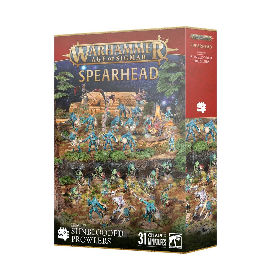 Warhammer Age of Sigmar: Seraphon - Spearhead (Seraphon Sunblooded Prowlers)