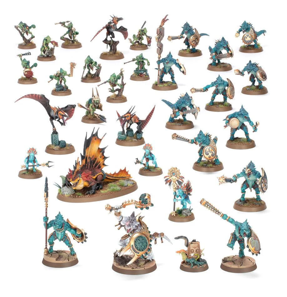 Warhammer Age of Sigmar: Seraphon - Spearhead (Seraphon Sunblooded Prowlers) - Image 2