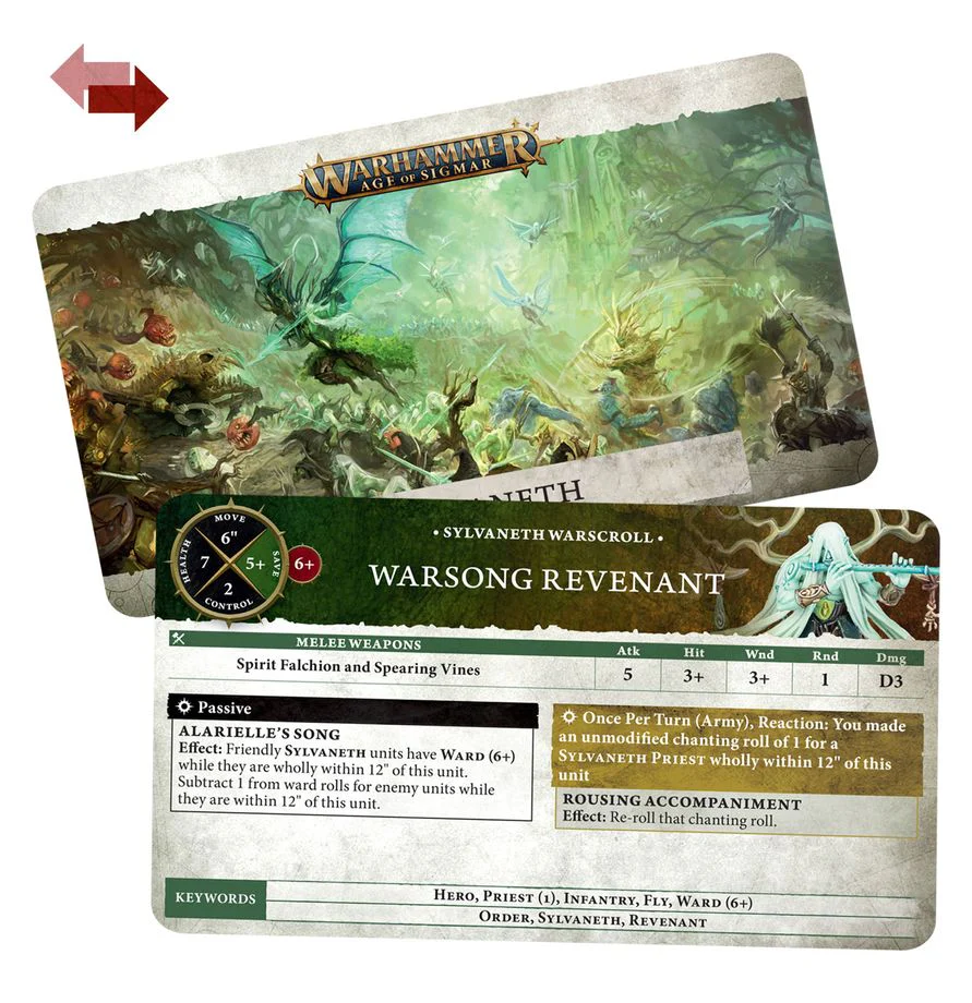 Warhammer Age of Sigmar: Sylvaneth - Warscroll Cards - Image 2