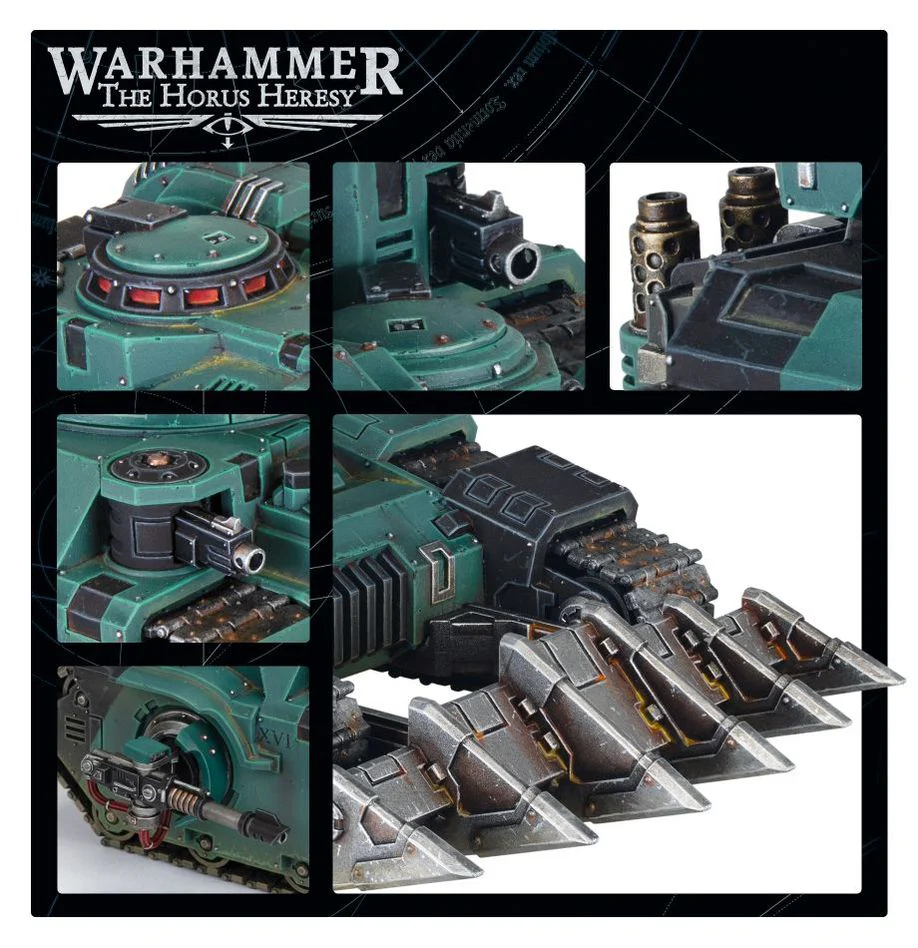Warhammer The Horus Heresy: Legiones Astartes - Kratos Heavy Assault Tank - Image 2