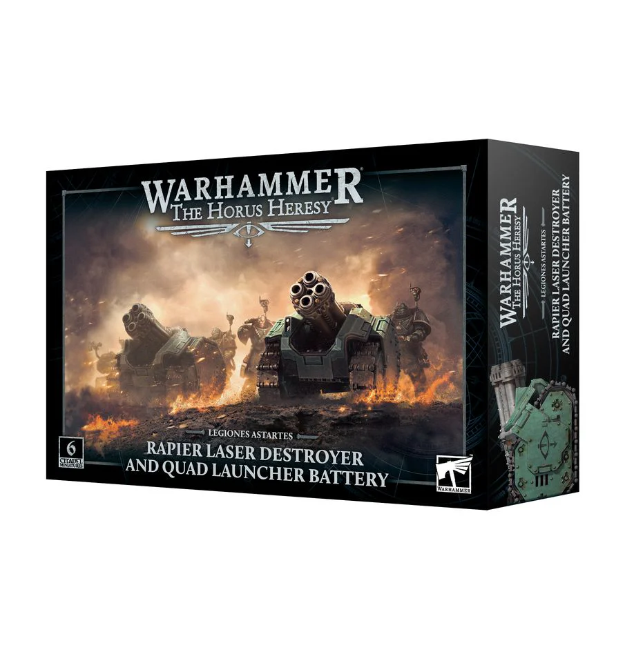 Warhammer The Horus Heresy: Legiones Astartes - Rapier Laser Destroyer And Quad Launcher Battery