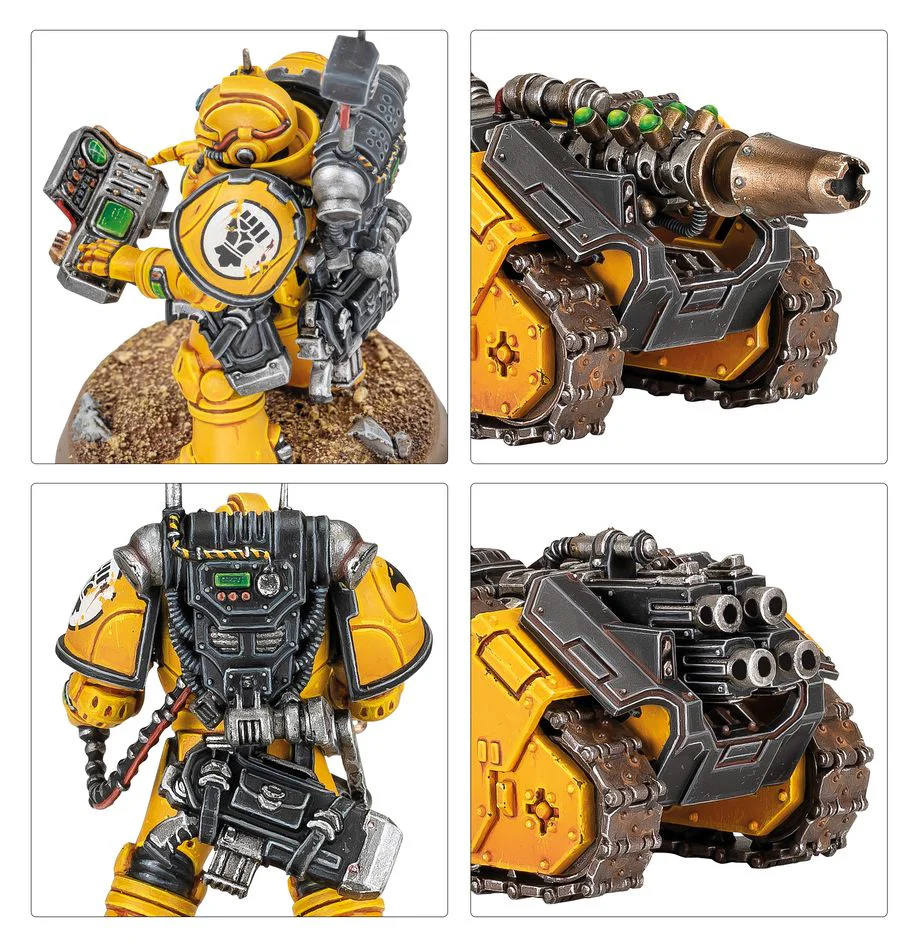 Warhammer The Horus Heresy: Legiones Astartes - Rapier Quad Heavy Bolters And Graviton Cannon Battery - Image 2