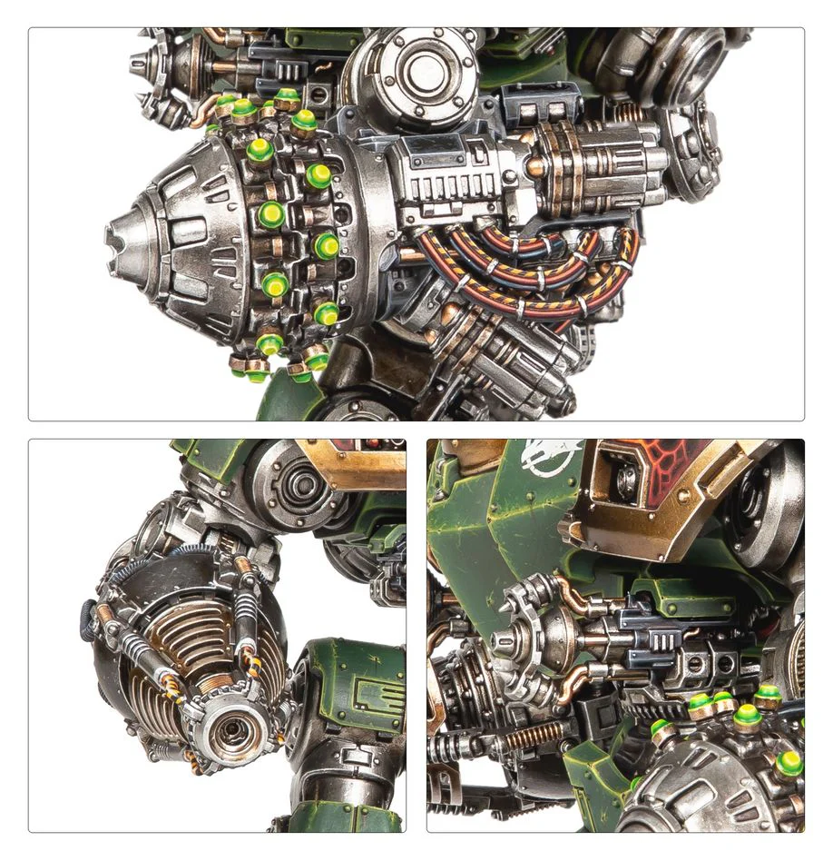 Warhammer The Horus Heresy: Legiones Astartes - Saturnine Siege Dreadnought (Ophion Configuration) - Image 3