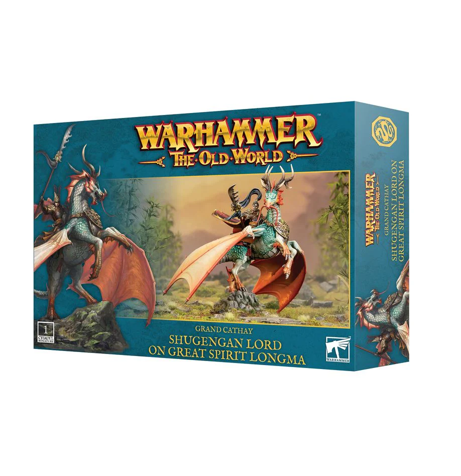 Warhammer The Old World: Grand Cathay - Shugengan Lord On Great Spirit Longma