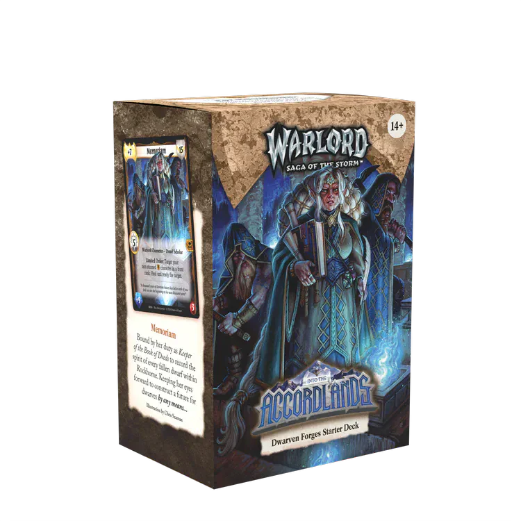 Warlord Saga of the Storm CCG: Into the Accordlands - Dwarven Forges Starter Deck