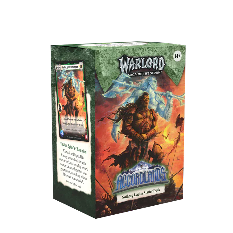 Warlord Saga of the Storm CCG: Into the Accordlands - Nothrog Legions Starter Deck