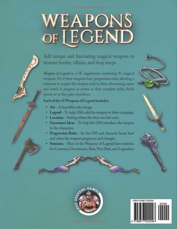 Weapons of Legend: Magical Weapons for 5E - Image 2