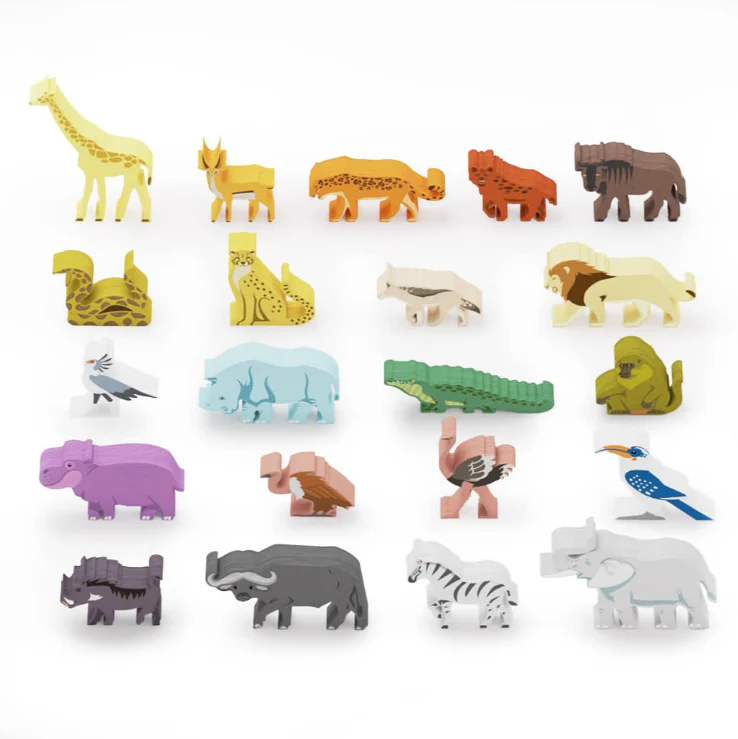 Wild: Serengeti - Meeple Set - Image 2