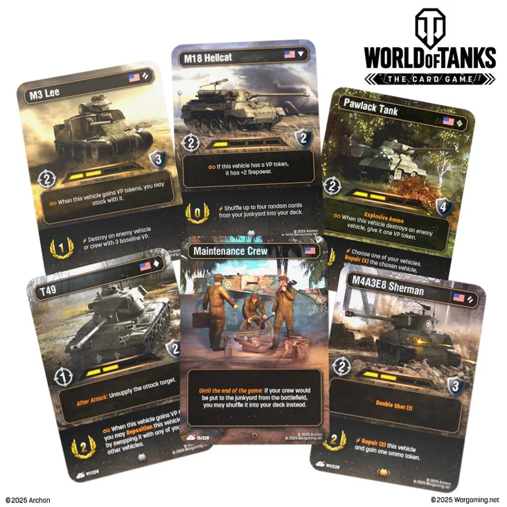 World of Tanks TCG - First Strike - USA Starter - Image 2