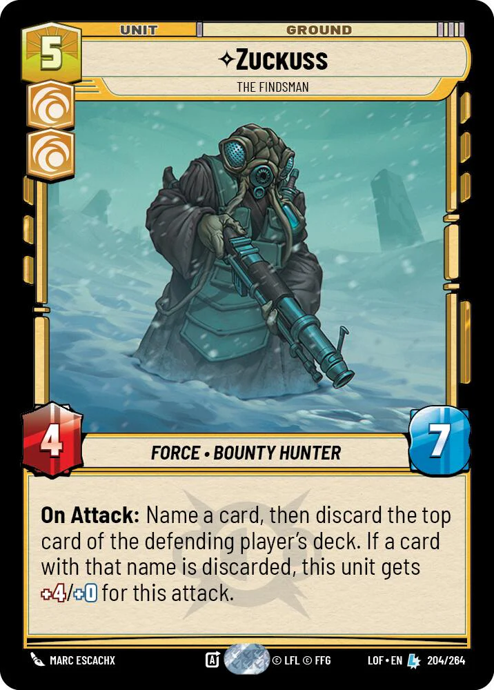 Zuckuss - The Findsman (204/264) (204/264) [Legends of the Force]